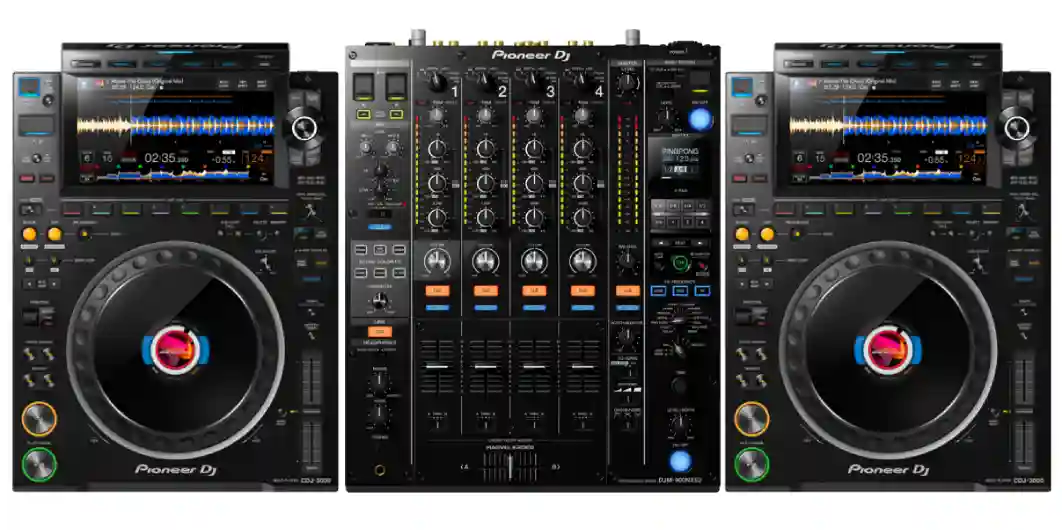 DJ Set 2x cdj3000 + DJM 900nxs2 rental